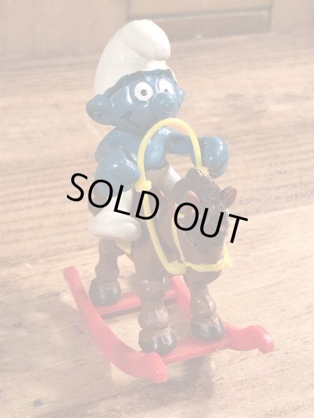 80年代頃のスーパースマーフのビンテージPVCフィギュア