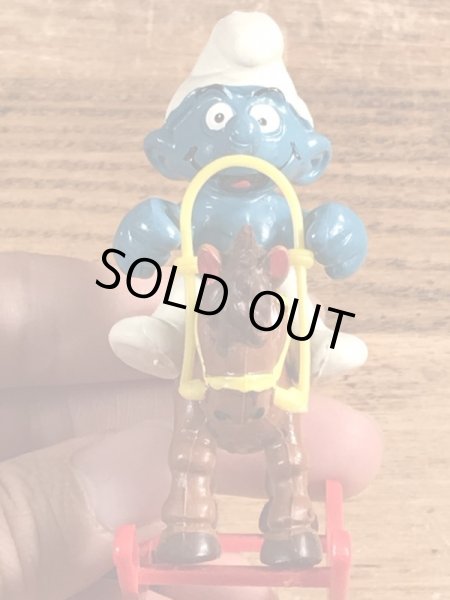 80年代頃のスーパースマーフのビンテージPVCフィギュア