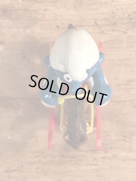 80年代頃のスーパースマーフのビンテージPVCフィギュア