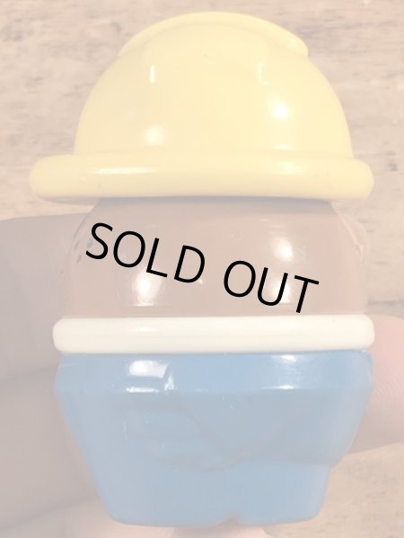 黒人の作業員のリトルタイクスのトドルトッツのヴィンテージトイ