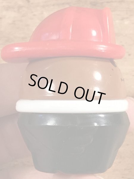 80年代頃のリトルタイクスの黒人の消防士のヴィンテージトドルトッツ