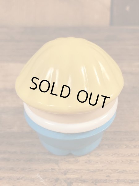 80年代頃のリトルタイクスのおかっぱの水色ボトムの女の子のヴィンテージトドルトッツ