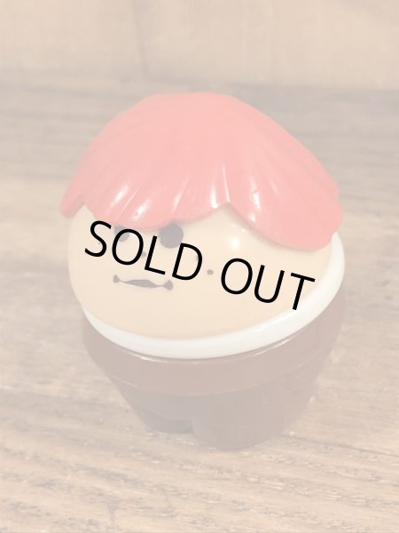 赤毛の男の子茶ボトムのリトルタイクスのトドルトッツのヴィンテージトイ