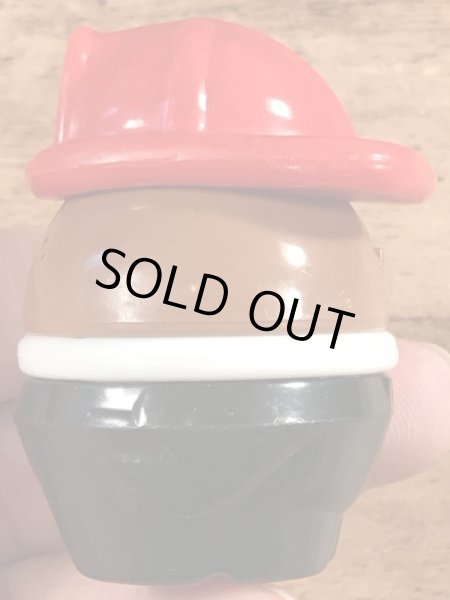 80年代頃のリトルタイクスの黒人の消防士のヴィンテージトドルトッツ