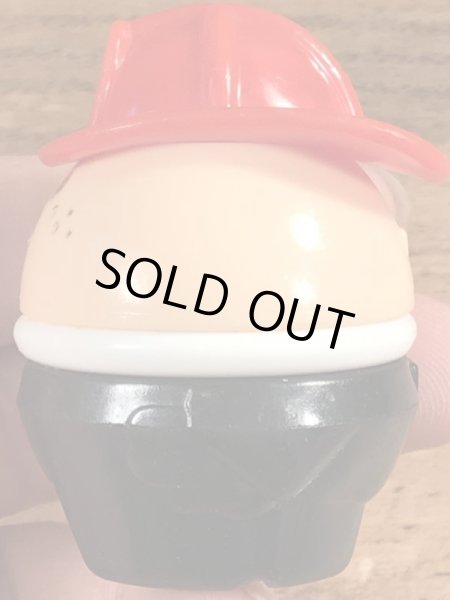 80年代頃のリトルタイクスの白人の消防士のヴィンテージトドルトッツ