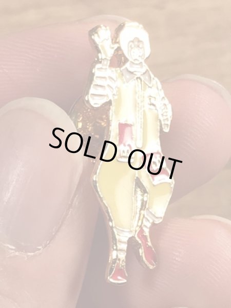 80年代頃のマクドナルドのロナルドのヴィンテージのピンズ