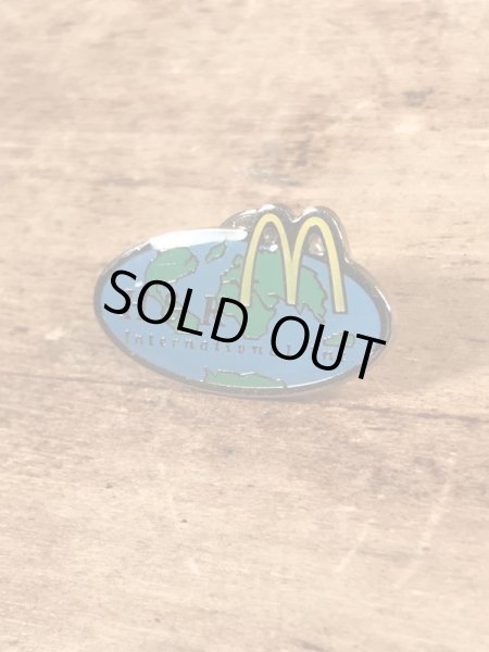 80〜90年代頃のマクドナルドのビンテージピンバッジ