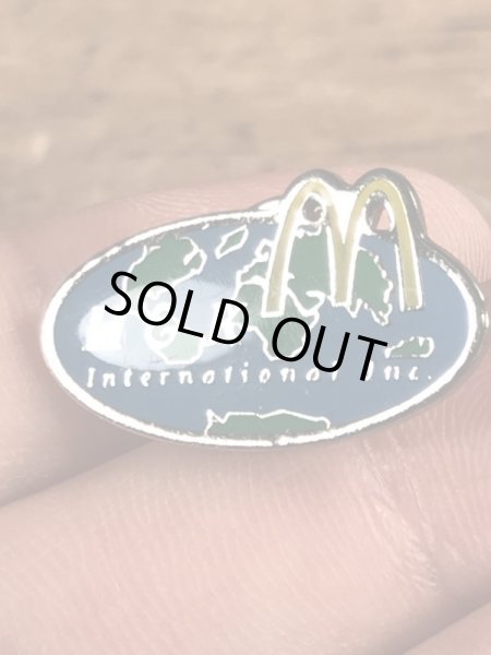 80〜90年代頃のマクドナルドのビンテージピンバッジ