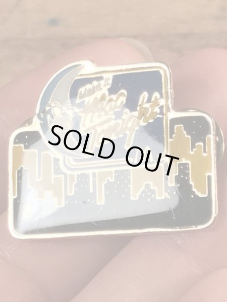 80年代頃のマクドナルドのマックトゥナイトのビンテージピンバッジ