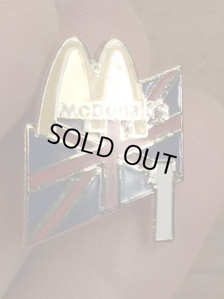 80〜90年代頃のマクドナルドのヴィンテージピンバッチ