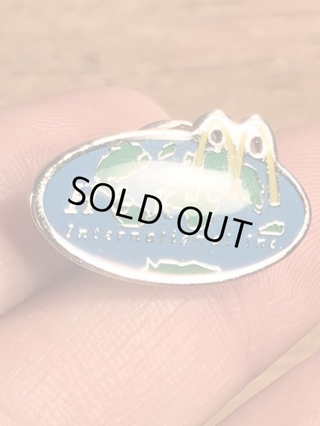 80〜90年代頃のマクドナルドのヴィンテージピンズ