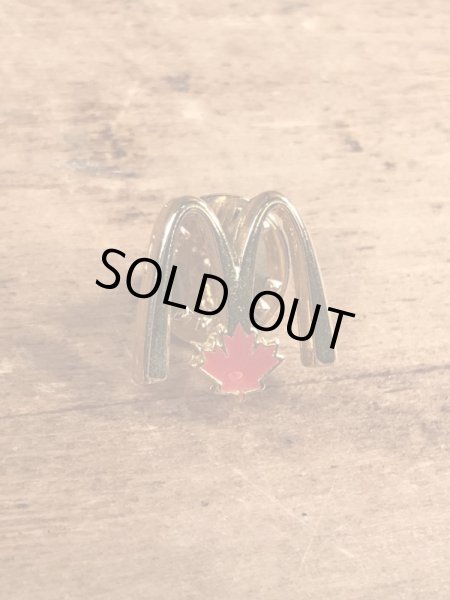 80〜90年代頃のマクドナルドのビンテージピンバッジ