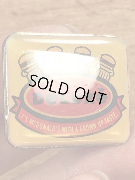 90年代頃のマクドナルドのアーチデラックスのヴィンテージのピンズ