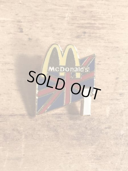 80〜90年代頃のマクドナルドのビンテージピンバッジ