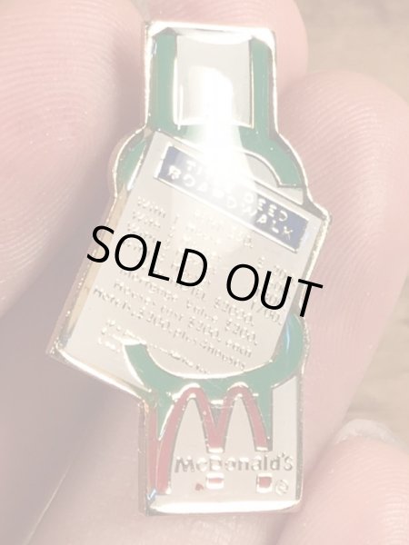 80年代頃のマクドナルドのヴィンテージのピンズ