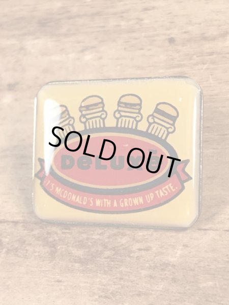 90年代頃のマクドナルドのアーチデラックスのヴィンテージのピンズ