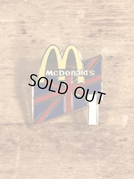 McDonald's “Union Jack 1” Metal Pins マクドナルド ビンテージ McDonald's “Union Jack 1” Metal Pins マクドナルド ビンテージ