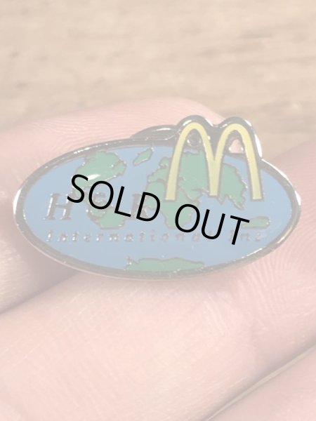 80〜90年代頃のマクドナルドのヴィンテージピンズ