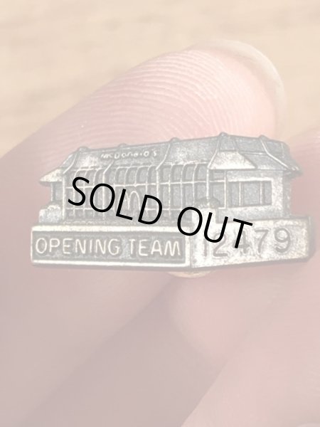 80〜90年代頃のマクドナルドのビンテージピンバッチ