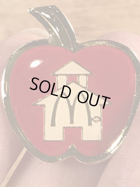 80〜90年代頃のマクドナルドのヴィンテージのピンバッジ