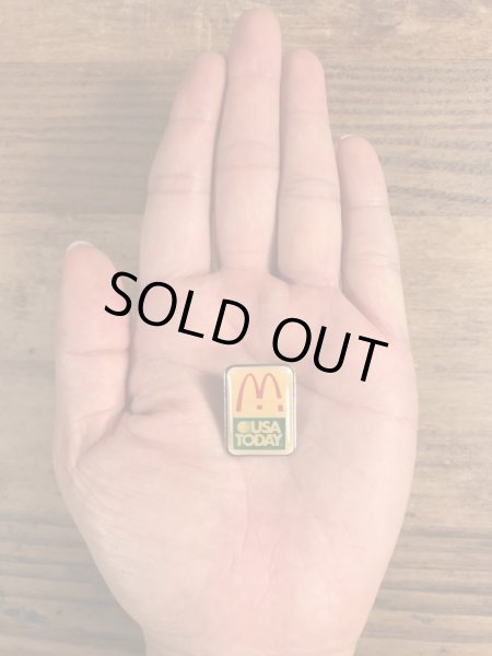 80〜90年代頃のマクドナルドのヴィンテージピンズ