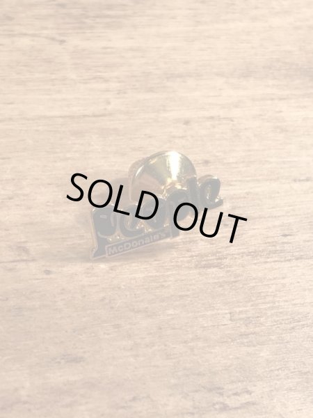 80〜90年代頃のマクドナルドのビンテージピンバッジ