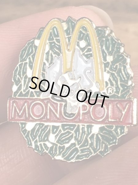 90年代頃のマクドナルドのビンテージピンバッジ