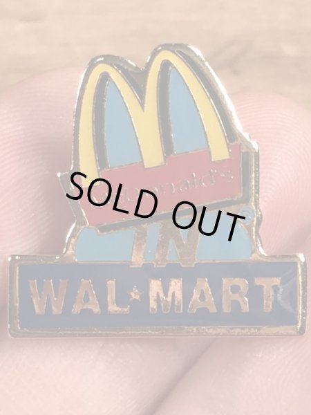 80〜90年代頃のマクドナルドのヴィンテージのピンズ