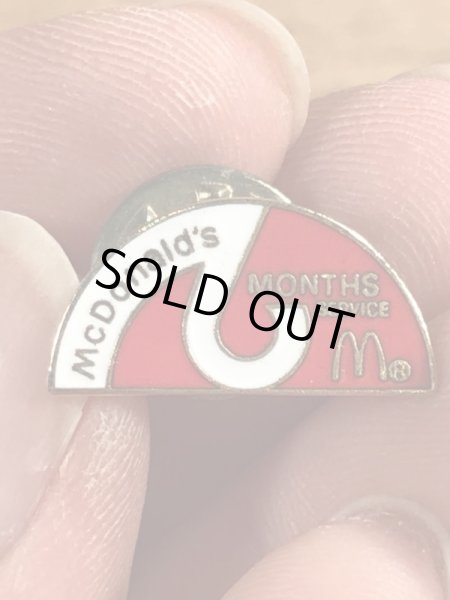 80〜90年代頃のマクドナルドのヴィンテージピンズ