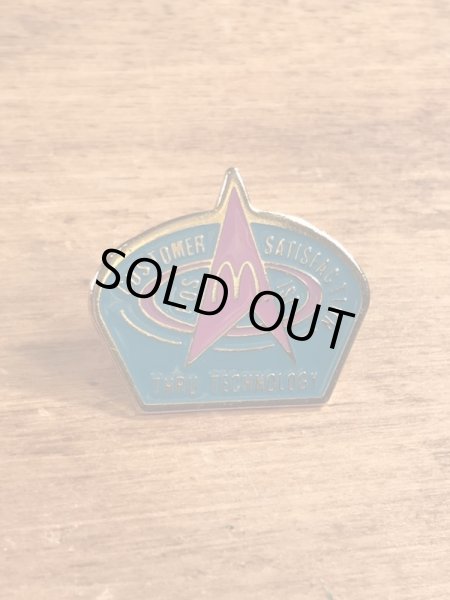 80〜90年代頃のマクドナルドのビンテージピンバッジ