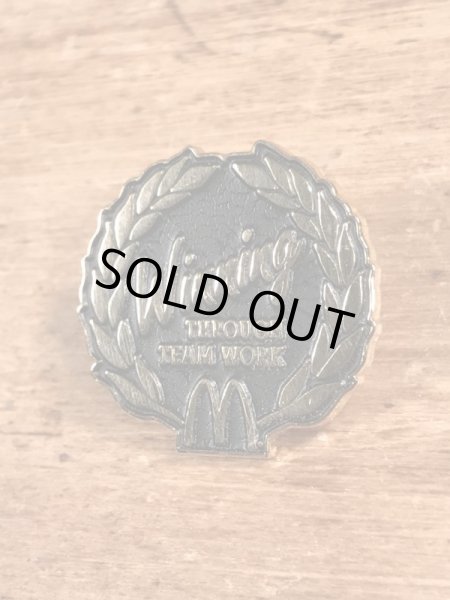 80〜90年代頃のマクドナルドのヴィンテージピンズ