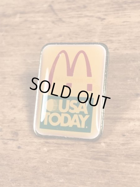 80〜90年代頃のマクドナルドのヴィンテージピンズ