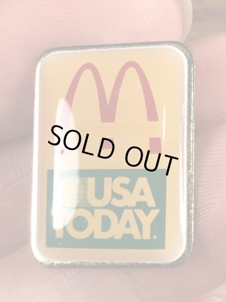 80〜90年代頃のマクドナルドのビンテージピンバッジ