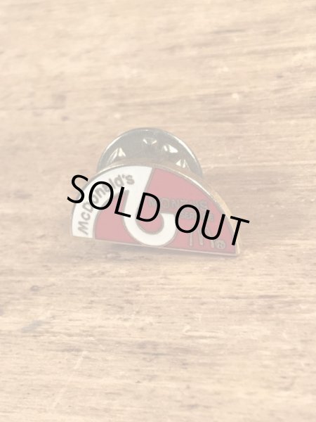 80〜90年代頃のマクドナルドのヴィンテージピンズ