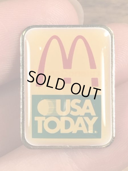 80〜90年代頃のマクドナルドのヴィンテージピンズ