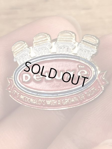 90年代頃のマクドナルドのビンテージピンバッジ