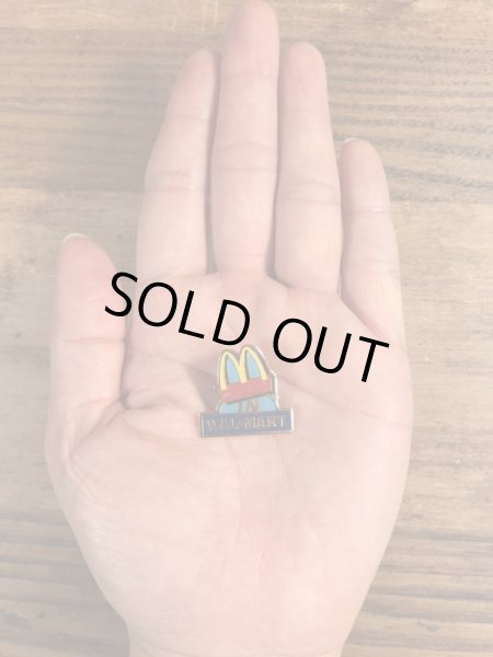 80〜90年代頃のマクドナルドのヴィンテージのピンズ