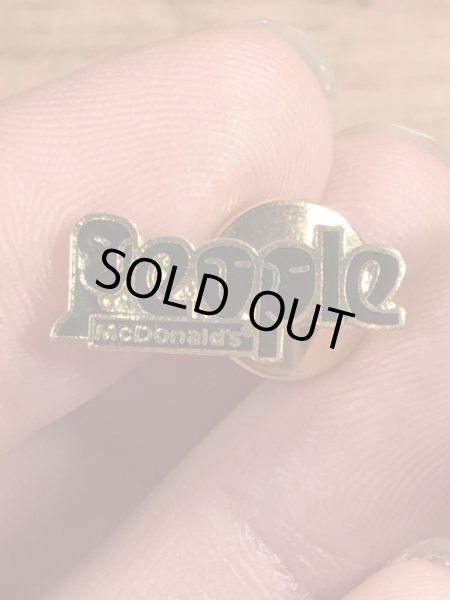 80〜90年代頃のマクドナルドのビンテージピンバッジ