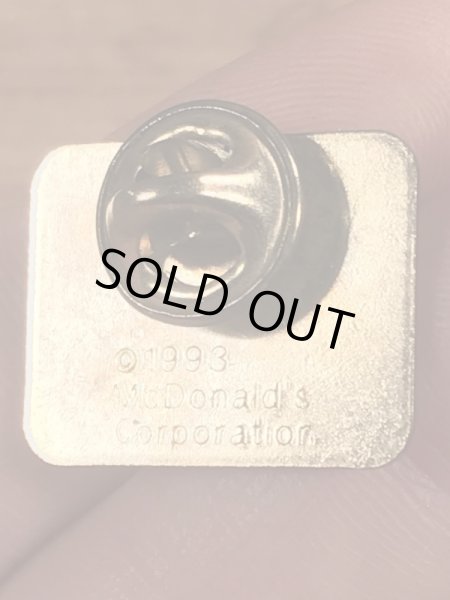 90年代頃のマクドナルドのヴィンテージピンズ