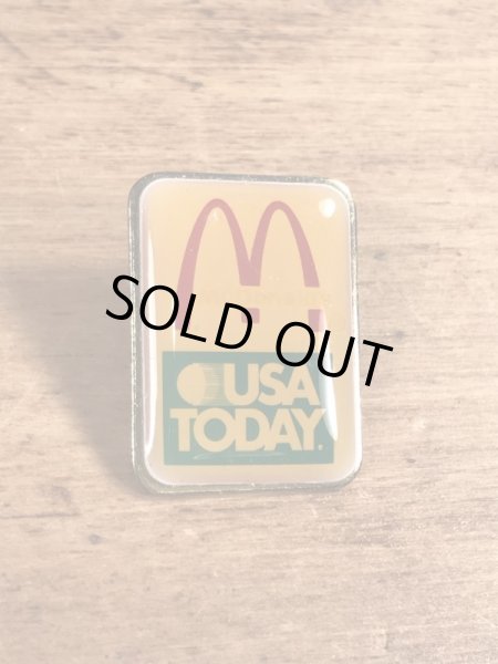 80〜90年代頃のマクドナルドのビンテージピンバッジ