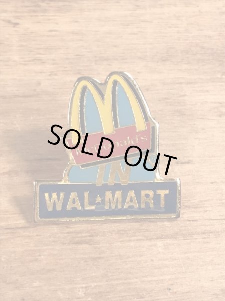 80〜90年代頃のマクドナルドのビンテージピンバッチ