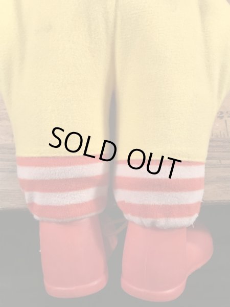 70年代頃のマクドナルドのロナルドのヴィンテージプラッシュドール