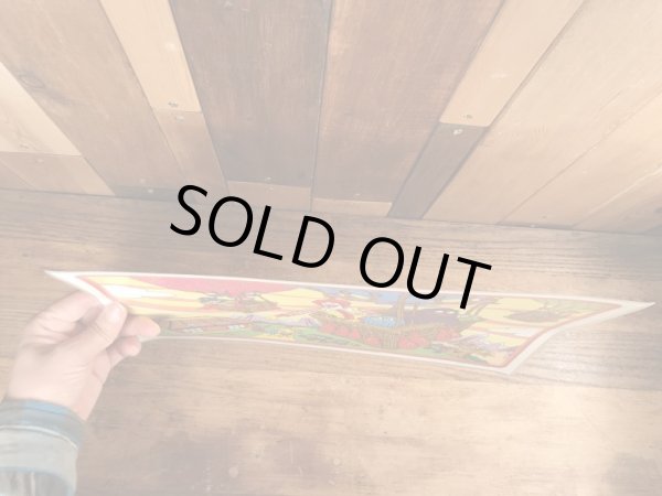 80年代頃のマクドナルドのビニール製のヴィンテージプレースマット