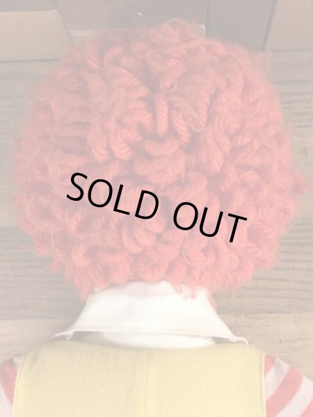 70年代頃のマクドナルドのロナルドのヴィンテージプラッシュドール