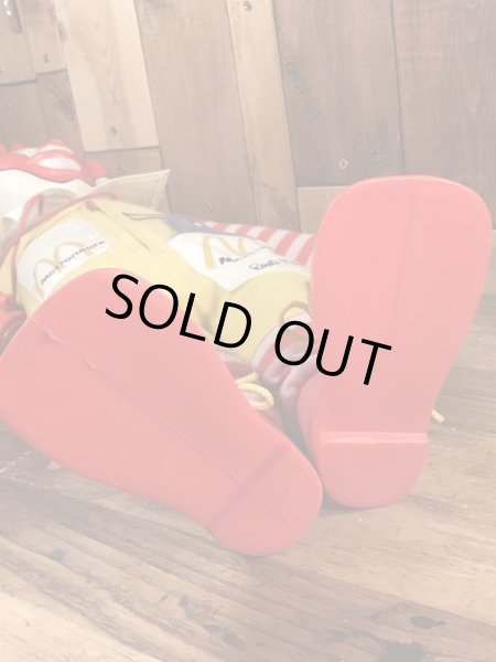 70年代頃のマクドナルドのロナルドのヴィンテージプラッシュドール