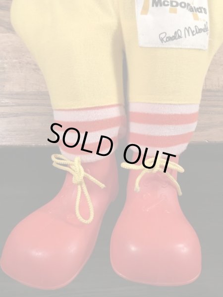 70年代頃のマクドナルドのロナルドのビンテージ笛吹ドール