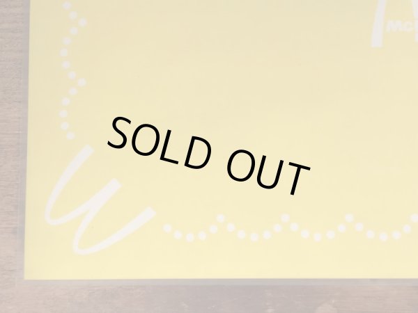 80年代頃のマクドナルドのビニール製のヴィンテージプレースマット