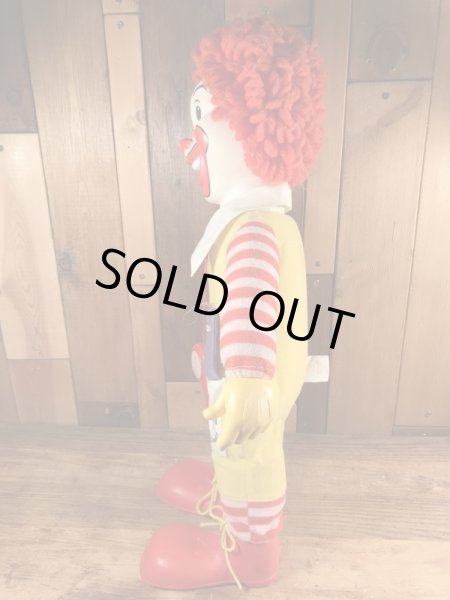70年代頃のマクドナルドのロナルドのヴィンテージプラッシュドール