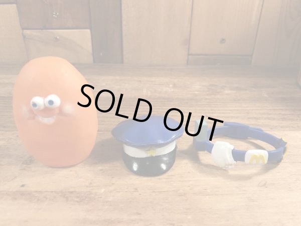 80年代頃のマクドナルドのマックナゲットバディーズのヴィンテージミールトイ