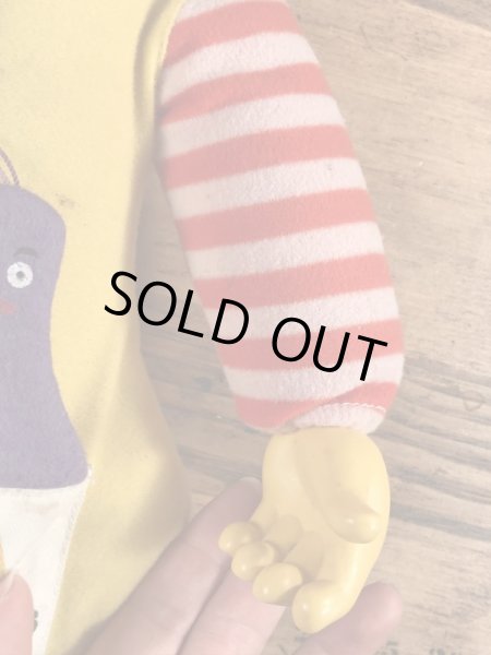 70年代頃のマクドナルドのロナルドのビンテージ笛吹ドール